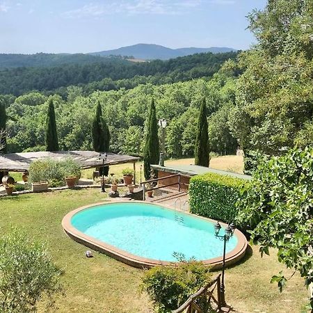 Luxury 1-Bedroom House With The Pool In Tuscany. Ангьяри Экстерьер фото