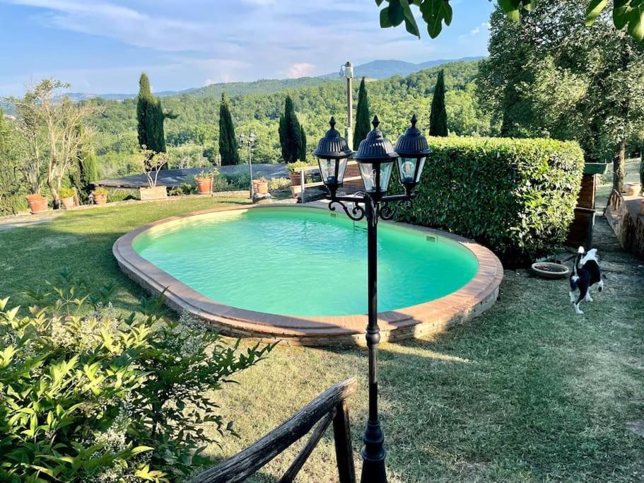 Luxury 1-Bedroom House With The Pool In Tuscany. Ангьяри Экстерьер фото