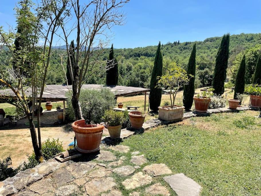 Luxury 1-Bedroom House With The Pool In Tuscany. Ангьяри Экстерьер фото