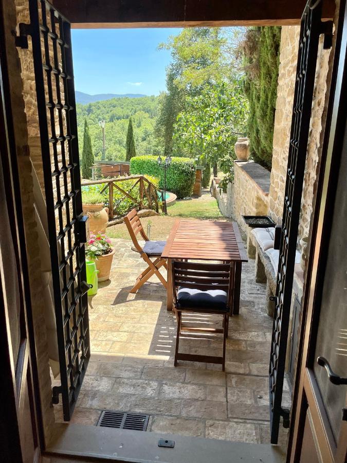 Luxury 1-Bedroom House With The Pool In Tuscany. Ангьяри Экстерьер фото
