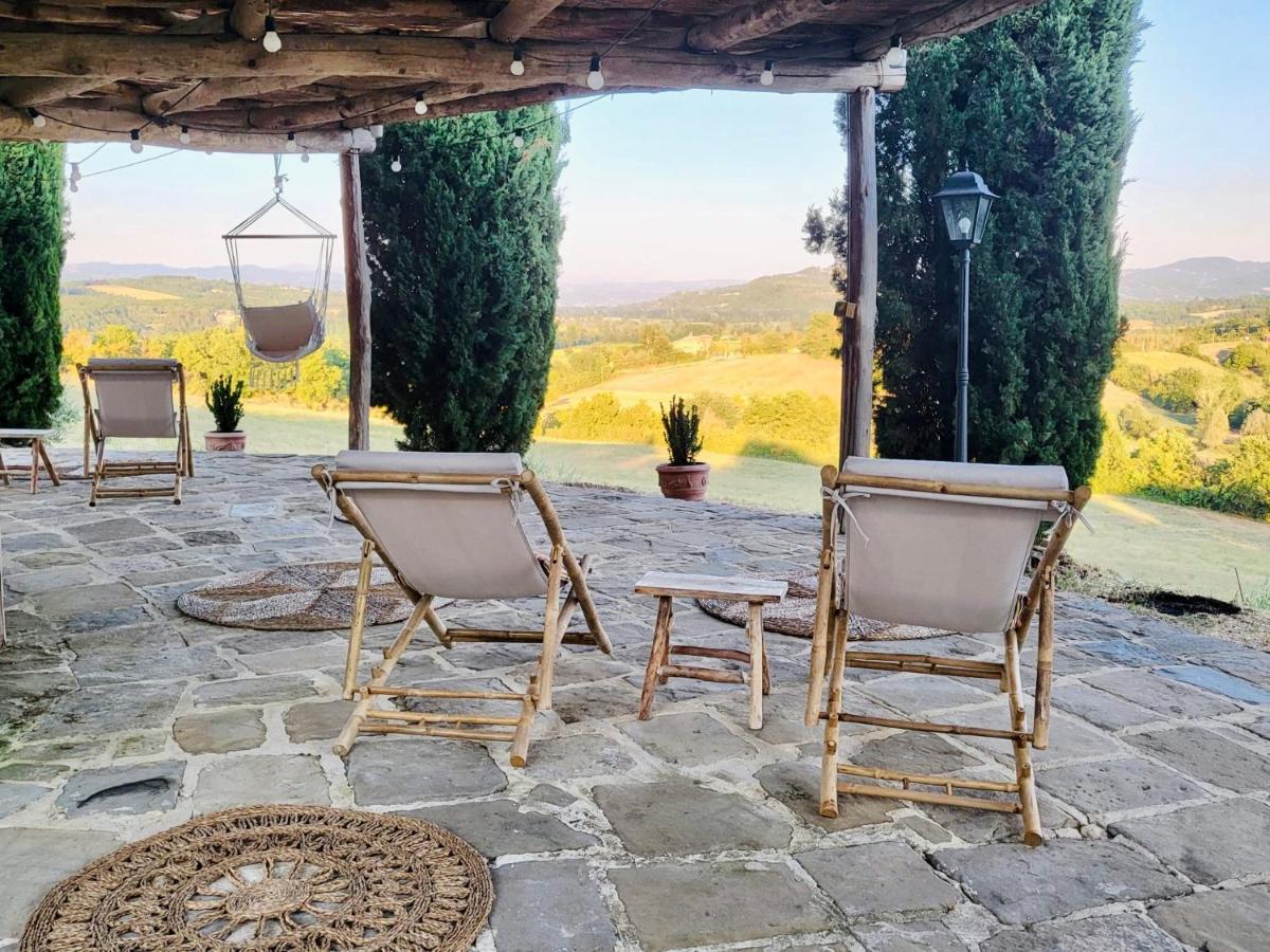 Luxury 1-Bedroom House With The Pool In Tuscany. Ангьяри Экстерьер фото