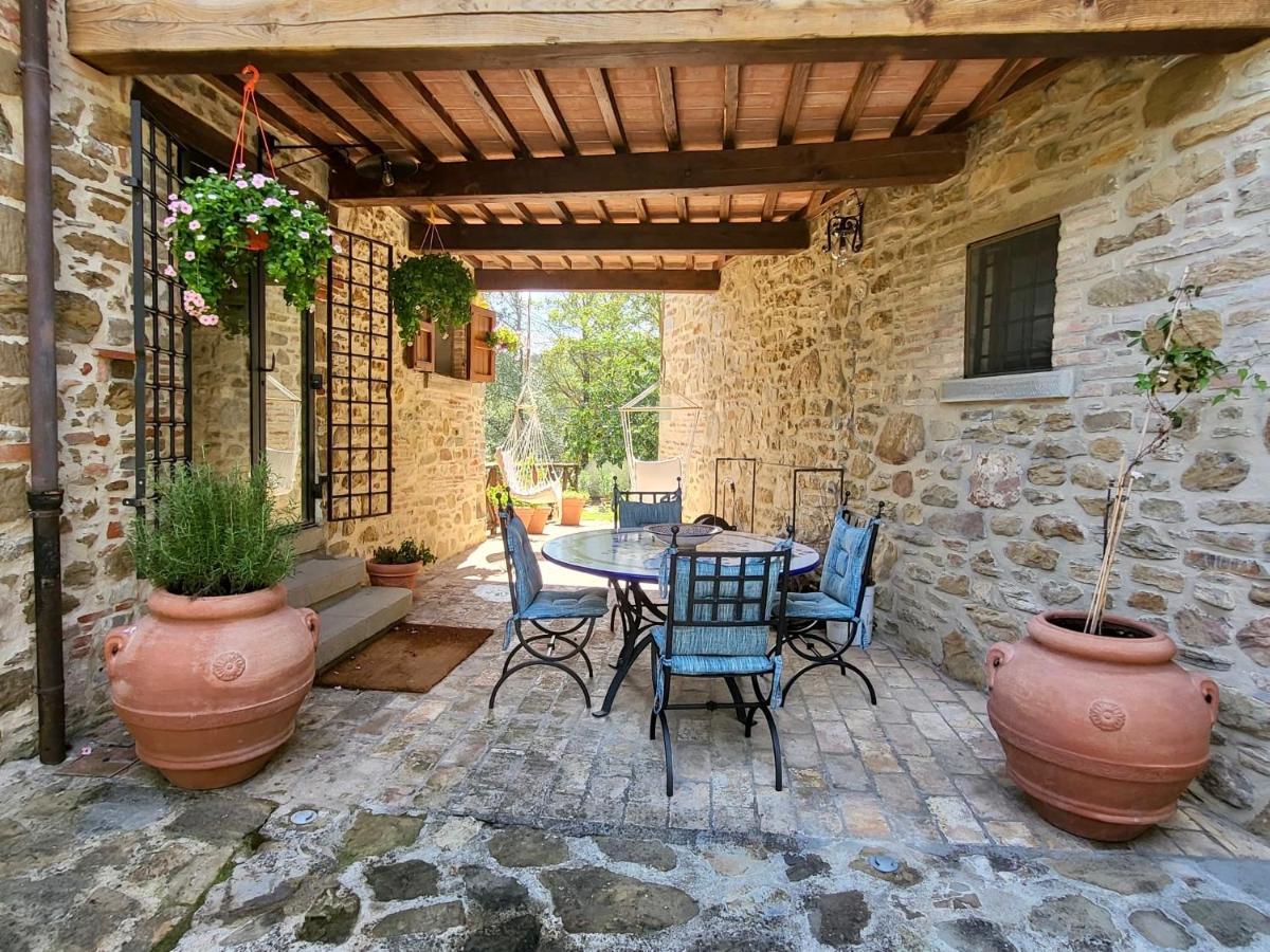 Luxury 1-Bedroom House With The Pool In Tuscany. Ангьяри Экстерьер фото