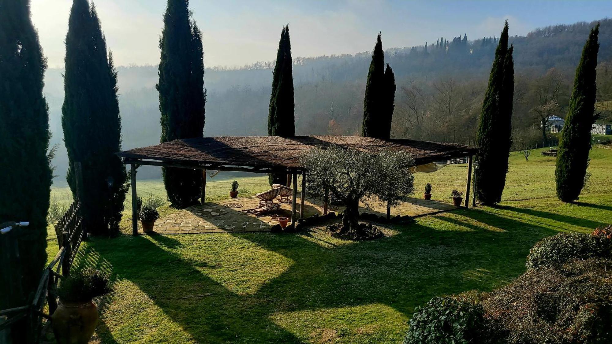 Luxury 1-Bedroom House With The Pool In Tuscany. Ангьяри Экстерьер фото