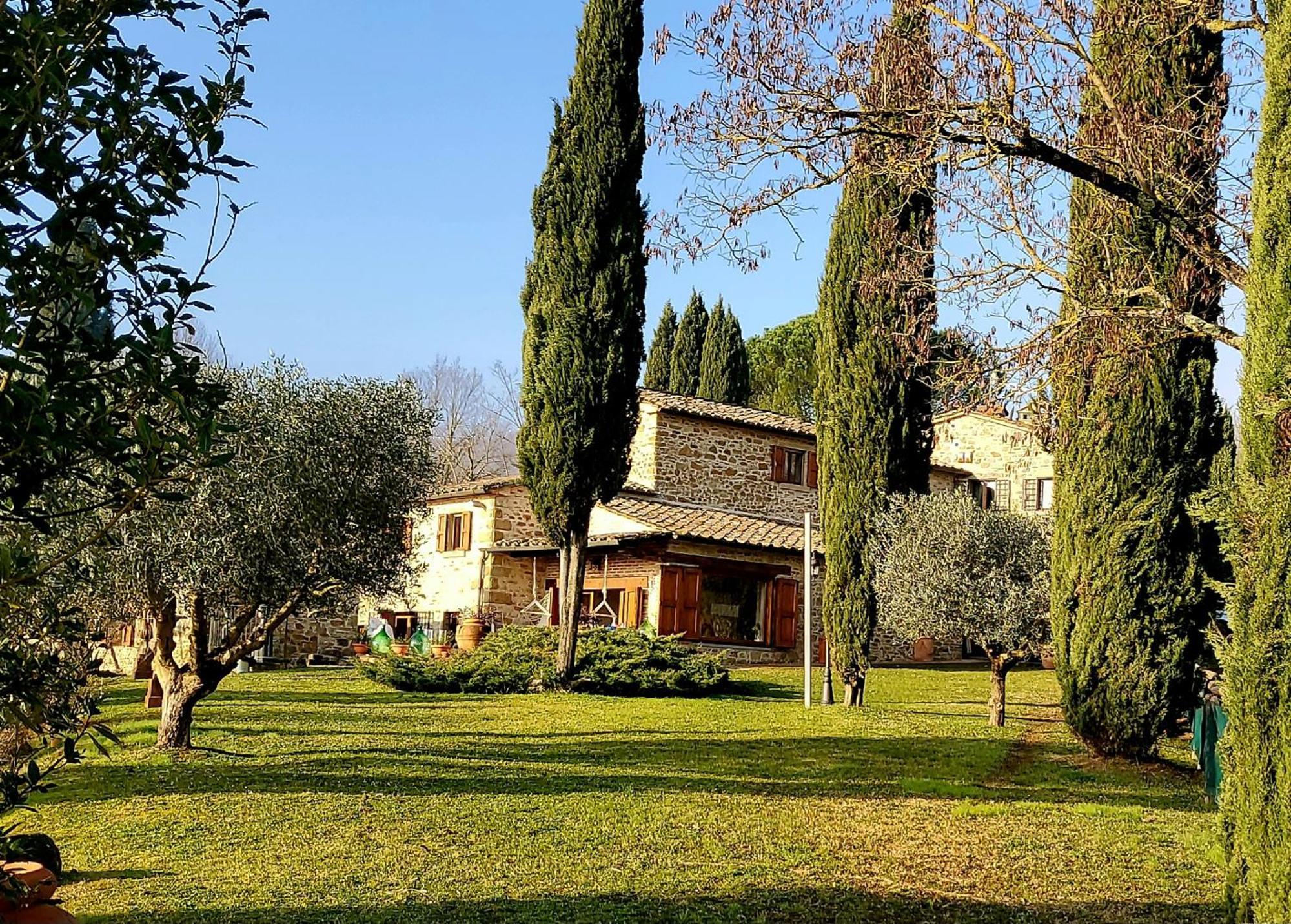 Luxury 1-Bedroom House With The Pool In Tuscany. Ангьяри Экстерьер фото